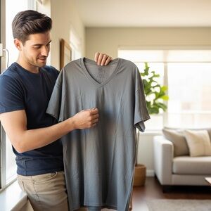 Fruit of the Loom Gray Short Sleeve Tee